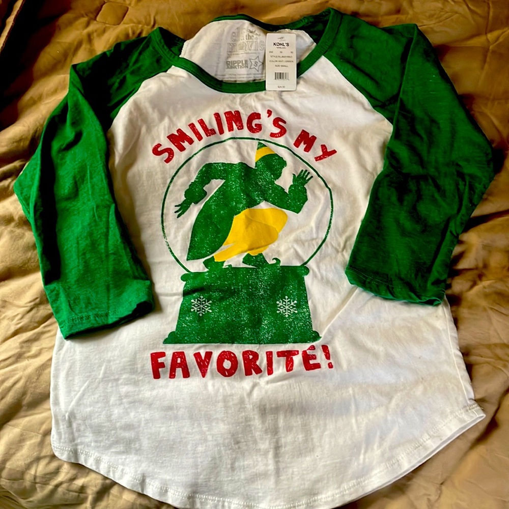 “Smiling is my favorite” Elf shirt